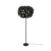 LAMPADAR - auriu/negru, Trend, plastic/metal (70/180cm)