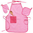 KINDERKÜCHENZUBEHÖR  - Rosa, Basics, Holz/Textil (21/24.5/3cm) - My Baby Lou