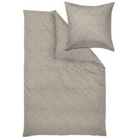 POSTELJINA LOVE 140/200 cm damast sivo-braon  - sivo-braon, Konvencionalno, tekstil (140/200cm) - Curt Bauer