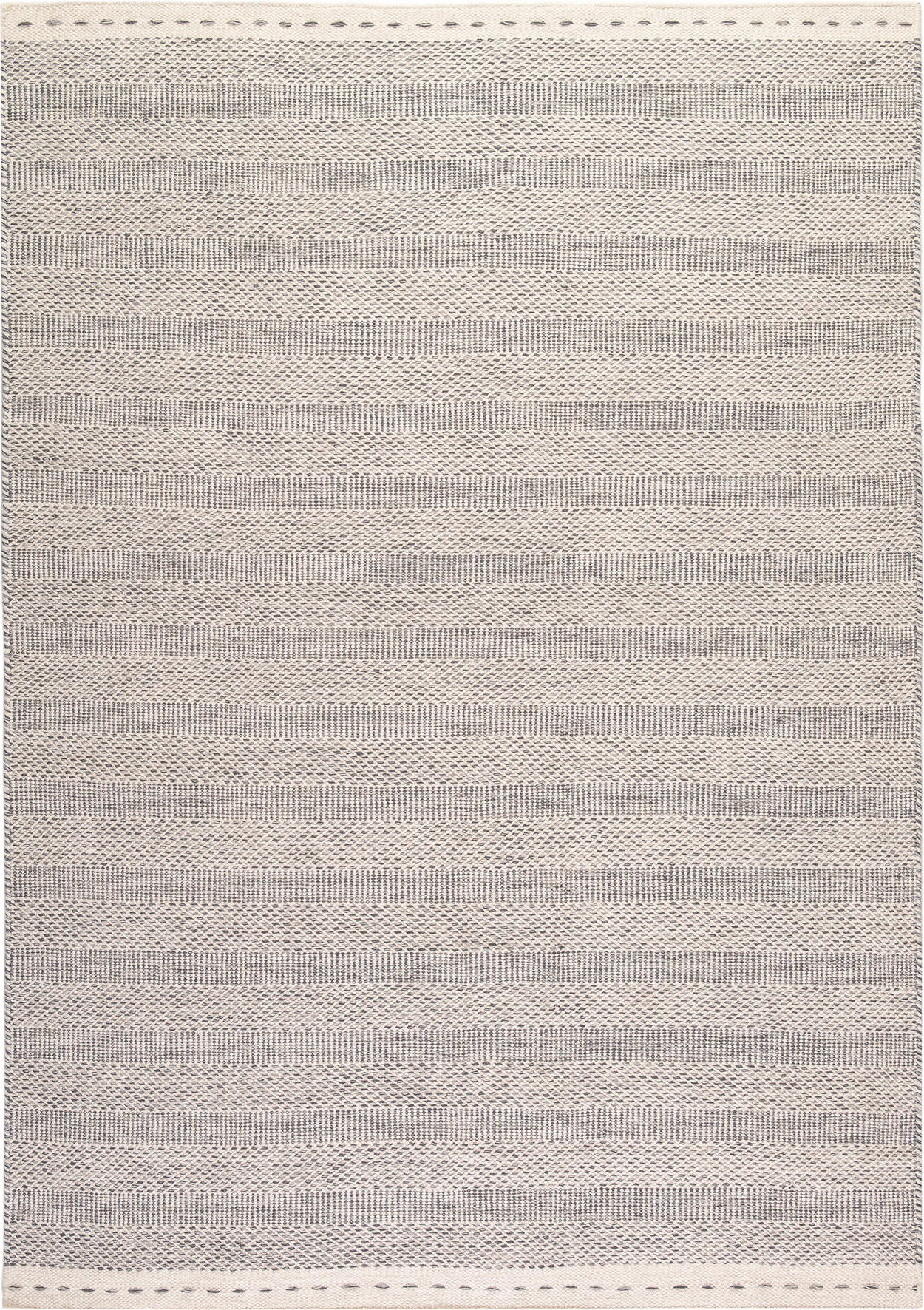 FLACHWEBETEPPICH 80/150 cm My Jaipur Silberfarben  - Silberfarben, Natur, Textil (80/150cm) - Obsession