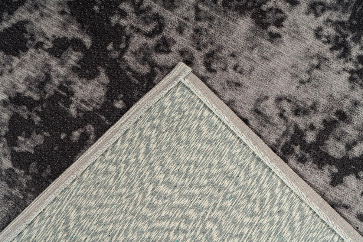 FLACHWEBETEPPICH 140/200 cm Vintage 8403 Grau Grau  - Grau, KONVENTIONELL, Textil (140/200cm)