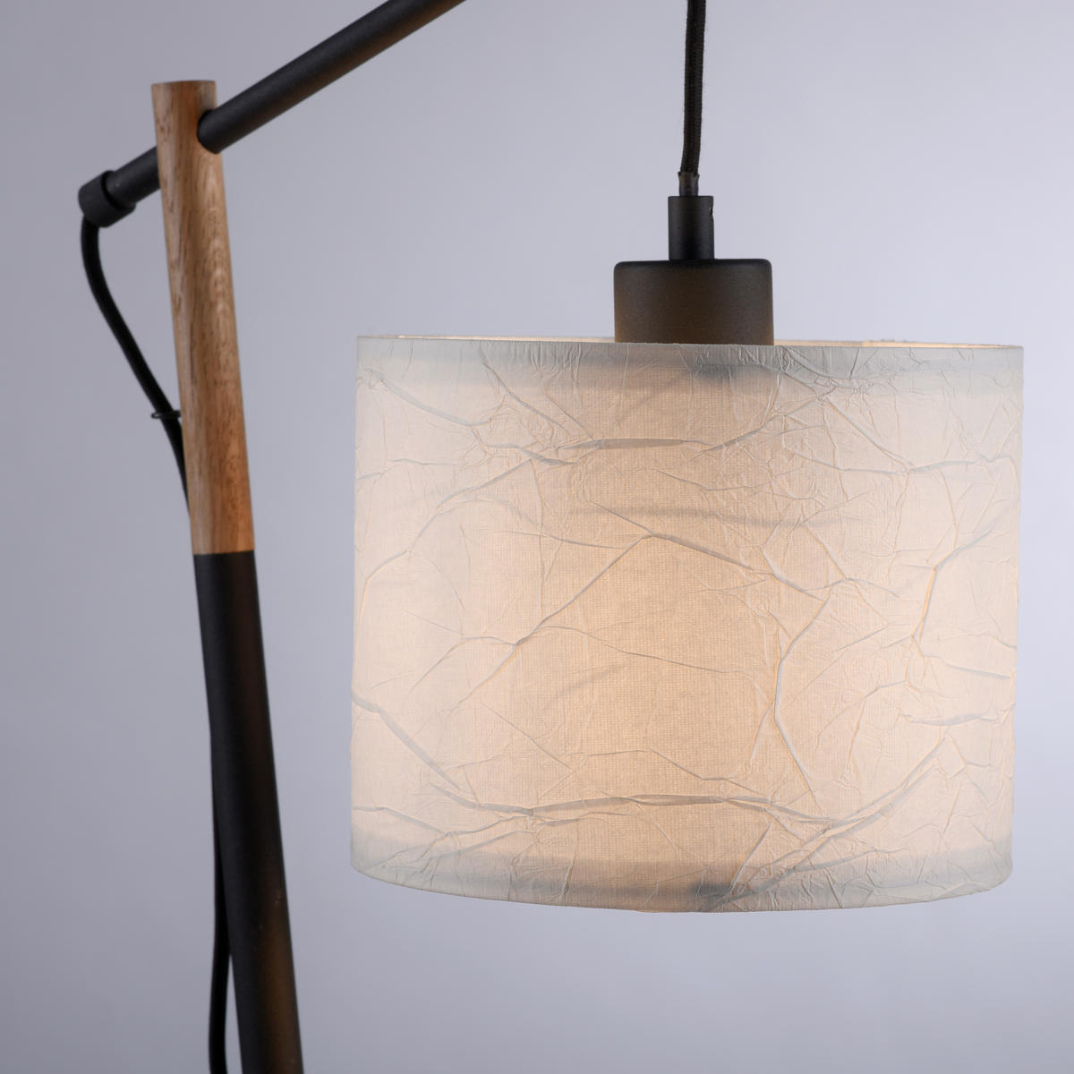 TISCHLEUCHTE Sofie 31/19/48 cm   - Weiß, Natur, Papier/Kunststoff (31/19/48cm)
