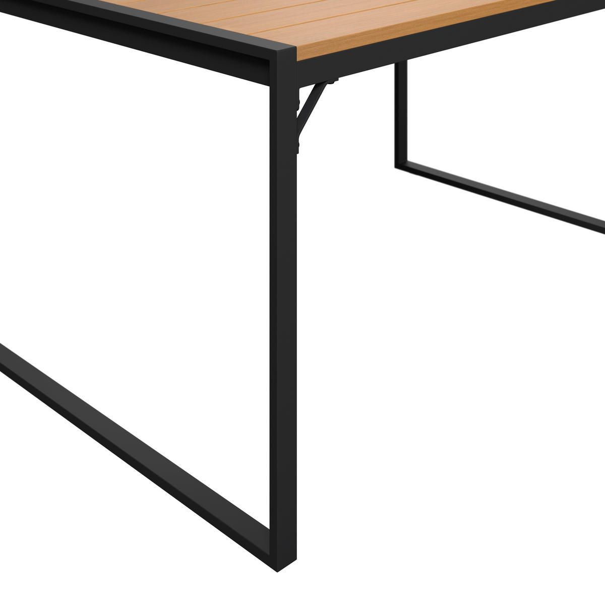 DINING-LOUNGESET Eisen  - Anthrazit/Naturfarben, MODERN, Kunststoff/Textil (230/80/230cm) - Ambia Garden