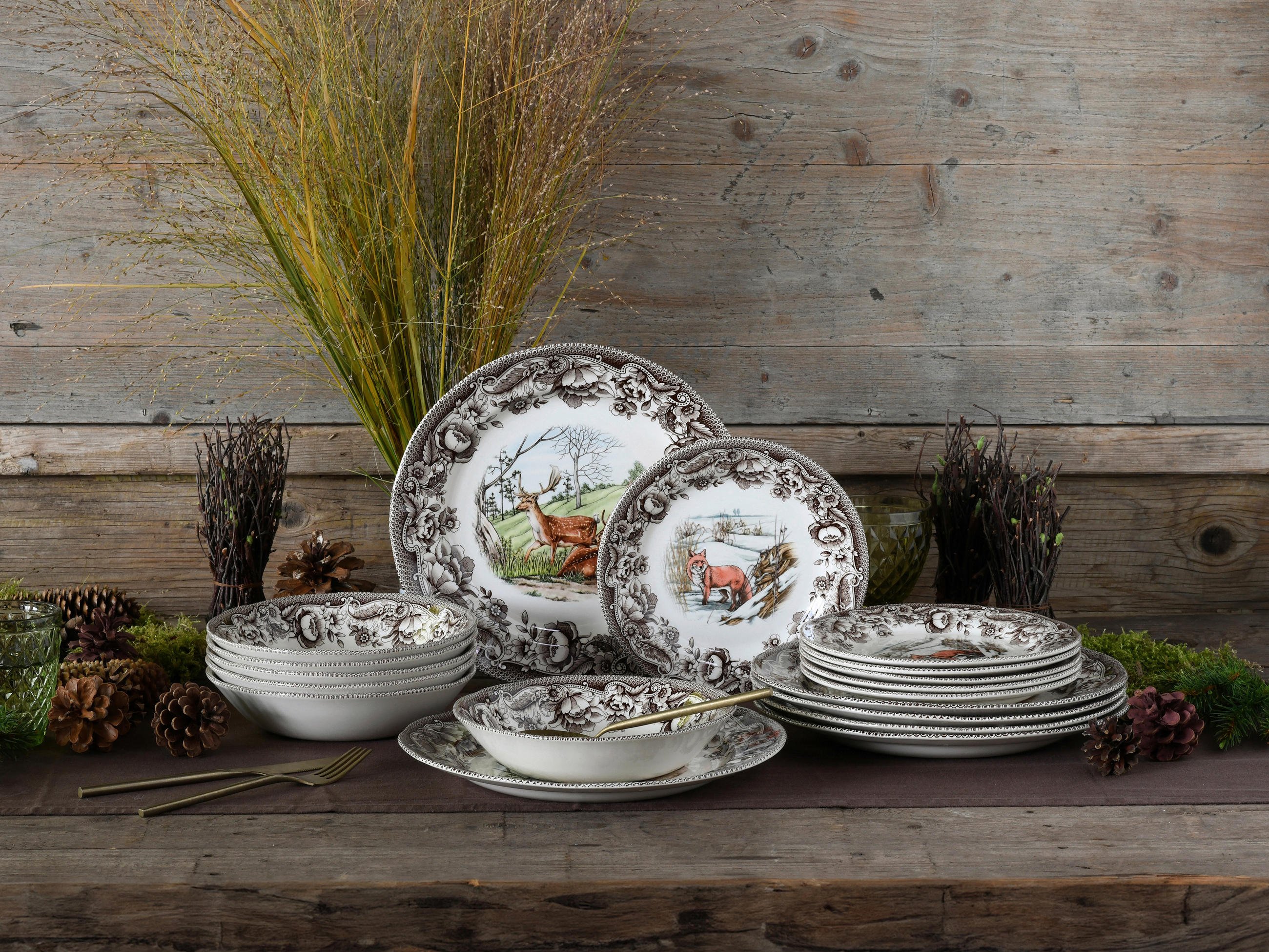TAFELSERVICE Haydon Grove Bunt 18-teilig  - Multicolor, Basics, Keramik - Creatable