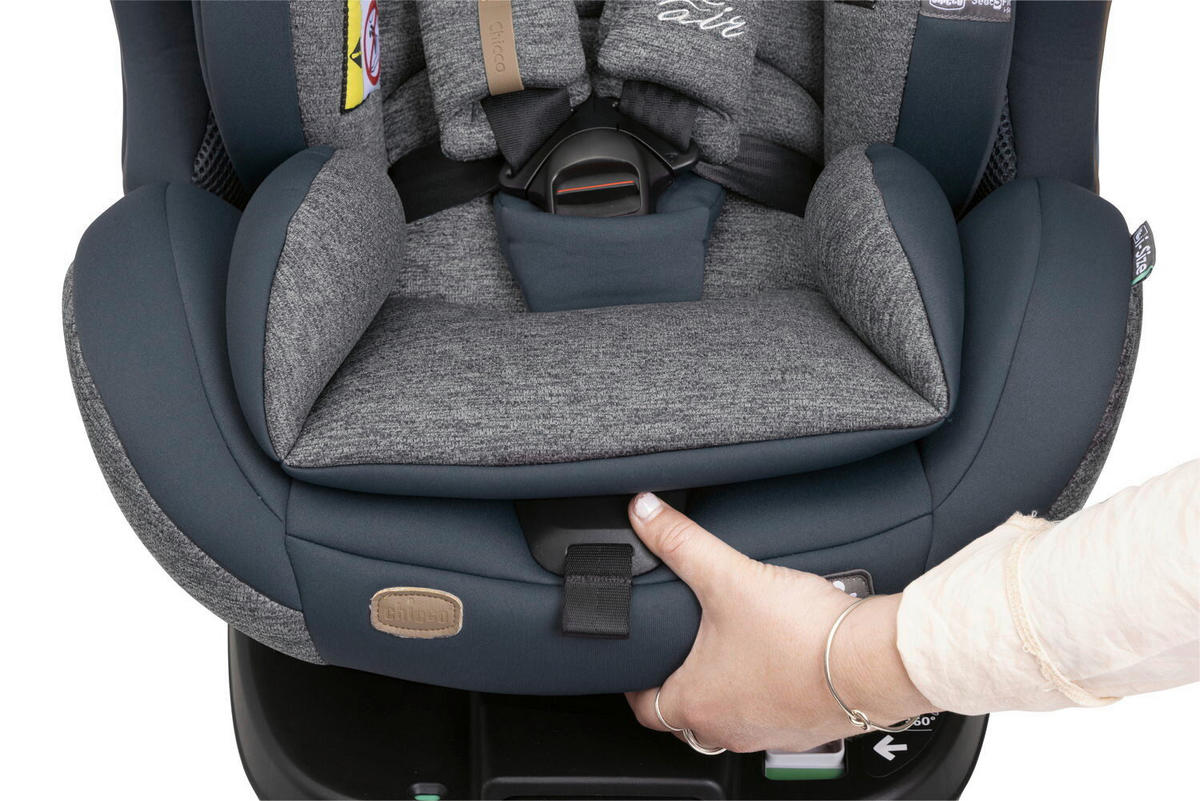 KINDERAUTOSITZ SEAT3FIT AIR   - Graphitfarben, Basics (49/44/61cm) - Chicco