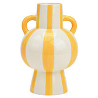 VASE  - Gelb, Basics, Keramik (15/24/15cm)