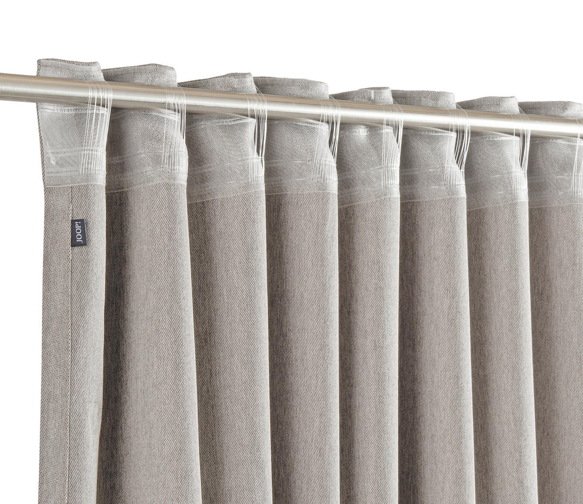 FERTIGVORHANG blickdicht  - Schlammfarben, Design, Textil (130/250cm) - Joop!