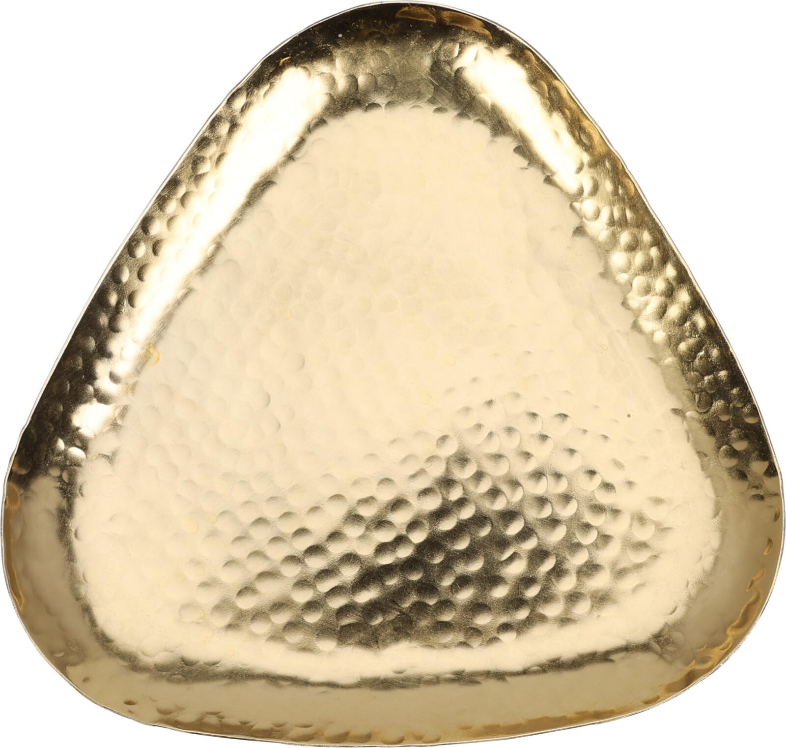 BRICKA    16 cm  - guldfärgad, Design, metall (16cm)