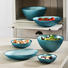 SCHALE Glas - Blau, Basics, Glas (18/27cm) - Novel