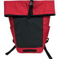 BATOH  - antracitová/červená, Basics, kov/textil (32,5/14,5/62,5cm) - Ambia Home