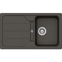SPÜLE FOMD100AGAS  - Graphitfarben, Basics, Stein (86/50cm) - Schock