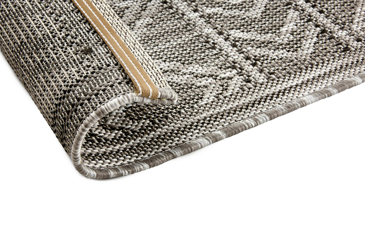 WEBTEPPICH 120/170 cm Sydney Grau rechteckig  - Grau, Basics, Kunststoff (120/170cm) - Novel