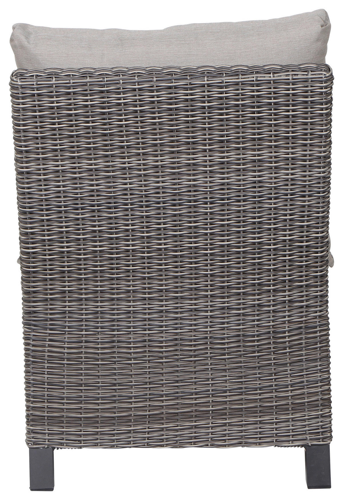LOUNGEGARNITUR 5-teilig   83/103/160 cm Aluminium  - Grau, Basics, Keramik/Kunststoff (83/103/160cm) - Siena Garden