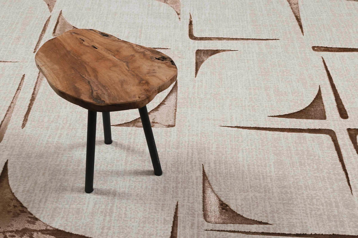 FLACHWEBETEPPICH 200/290 cm Nelle Creme, Beige, Bronzefarben  - Beige/Creme, Design, Textil (200/290cm) - Esprit
