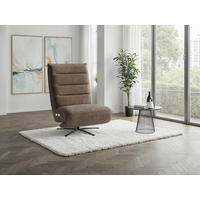 RELAXAČNÍ KŘESLO, textil, hnědá - černá/hnědá, Basics, kov/textil (80/109/98cm) - Sit & More