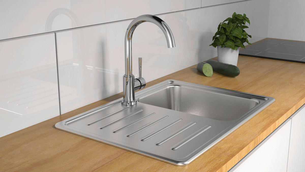 KONYHAI CSAPTELEP 22/34/6 cm  - króm, Basics, fém (22/34/6cm) - Xora