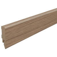 SOCKELLEISTE Eiche dunkelbraun Dunkelbraun  - Dunkelbraun, KONVENTIONELL, Holzwerkstoff (240/1.4/5.8cm) - Egger Holzwerkstoffe