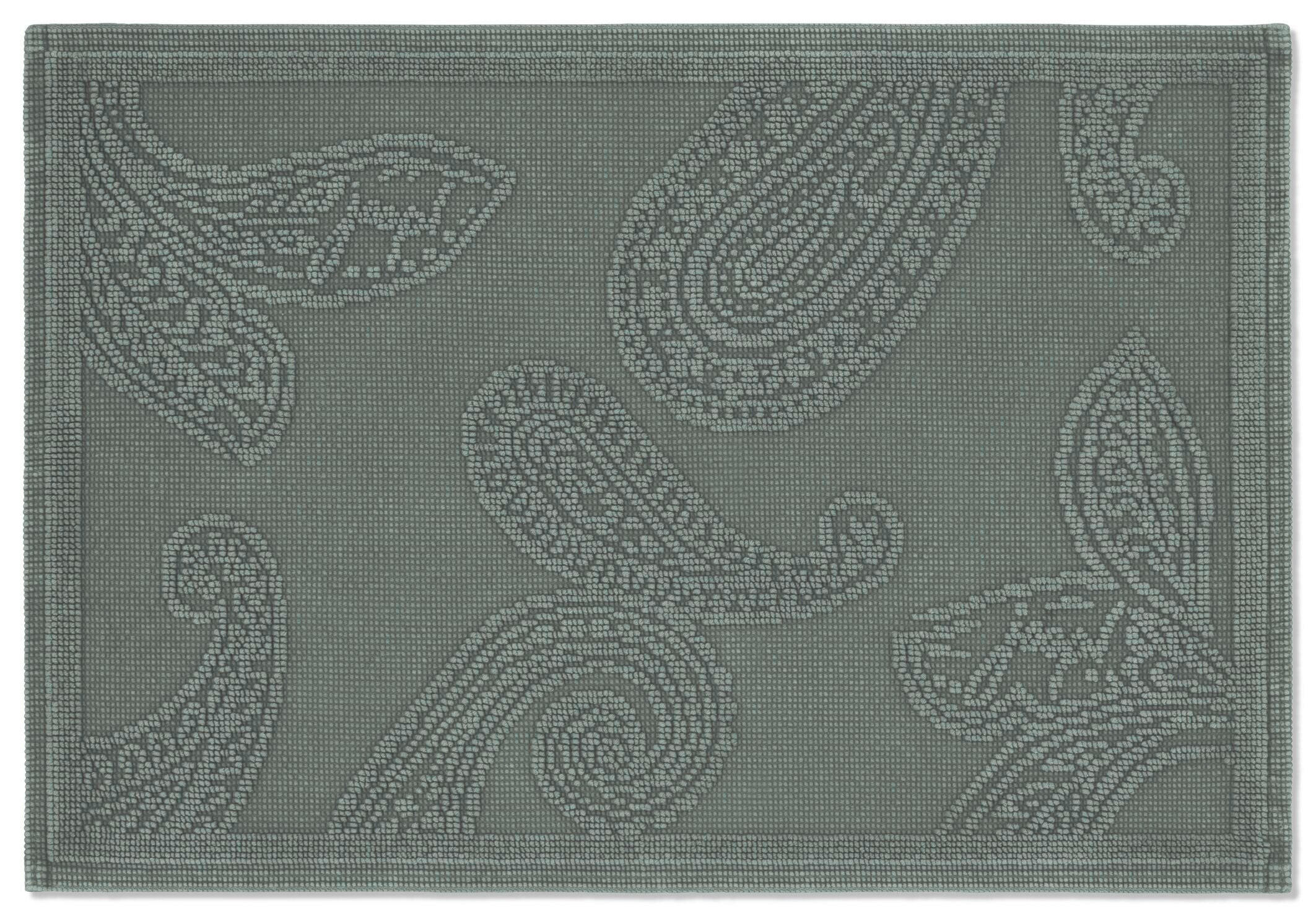 Joop! Badteppich Joop! Paisley Olivgrün 50x60 cm
