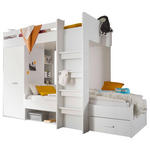 HOCHBETT 90/200 cm  - Weiß, KONVENTIONELL, Holzwerkstoff (90/200cm) - Carryhome