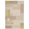 HANDWEBTEPPICH 130/190 cm Freising  - Beige/Grün, Konventionell, Naturmaterialien (130/190cm) - Linea Natura
