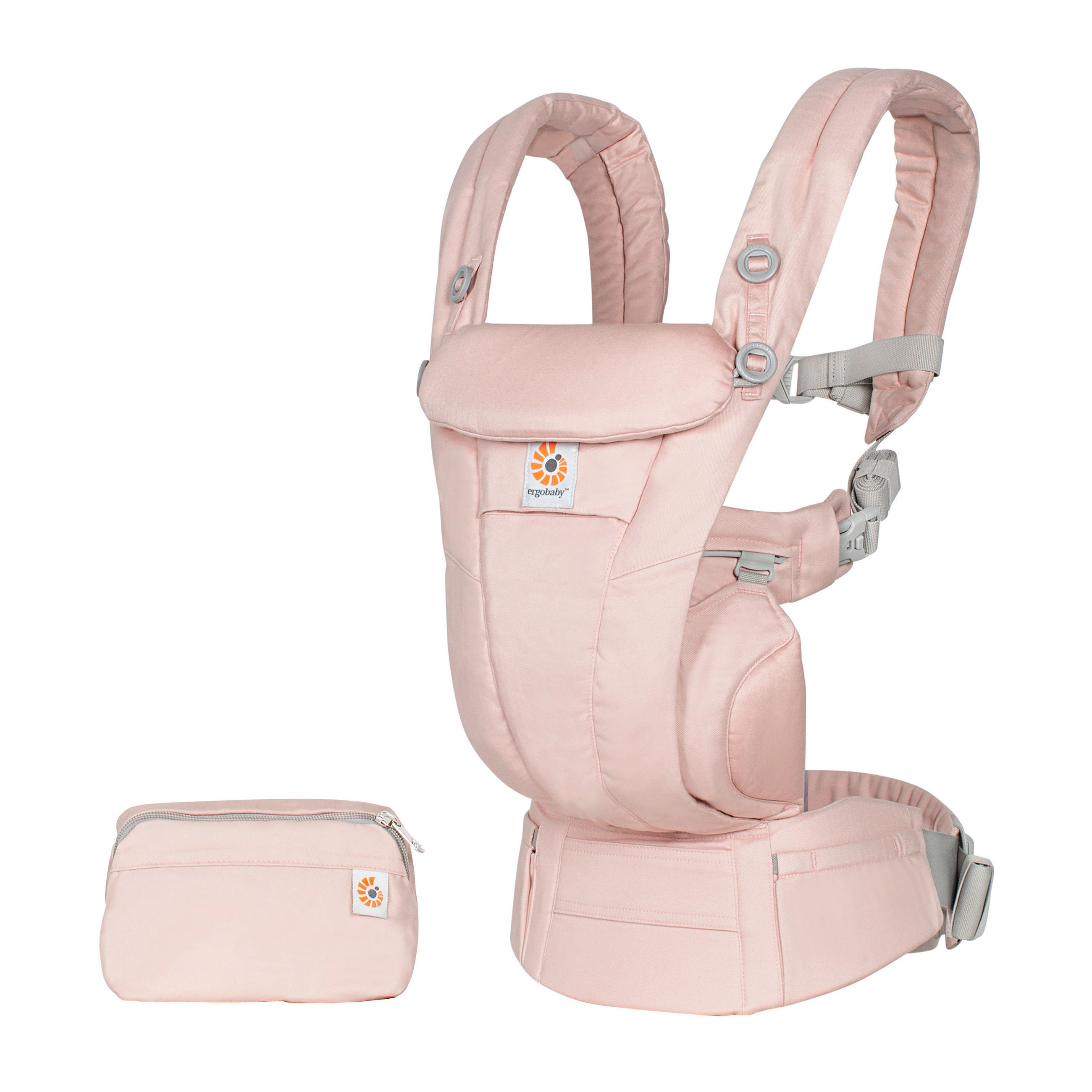 BABYTRAGE Omni Dream  - Hellrosa, Basics, Textil (23,5/16/27cm) - Ergo Baby