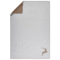 DOMÁCÍ DEKA, bavlna, 140/200 cm - světle šedá, Konvenční, textil (140/200cm) - David Fussenegger