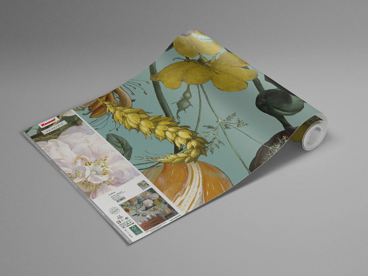 NON WOVEN-TAPET 200/250 cm  - multicolor, Basics (200/250cm) - Komar