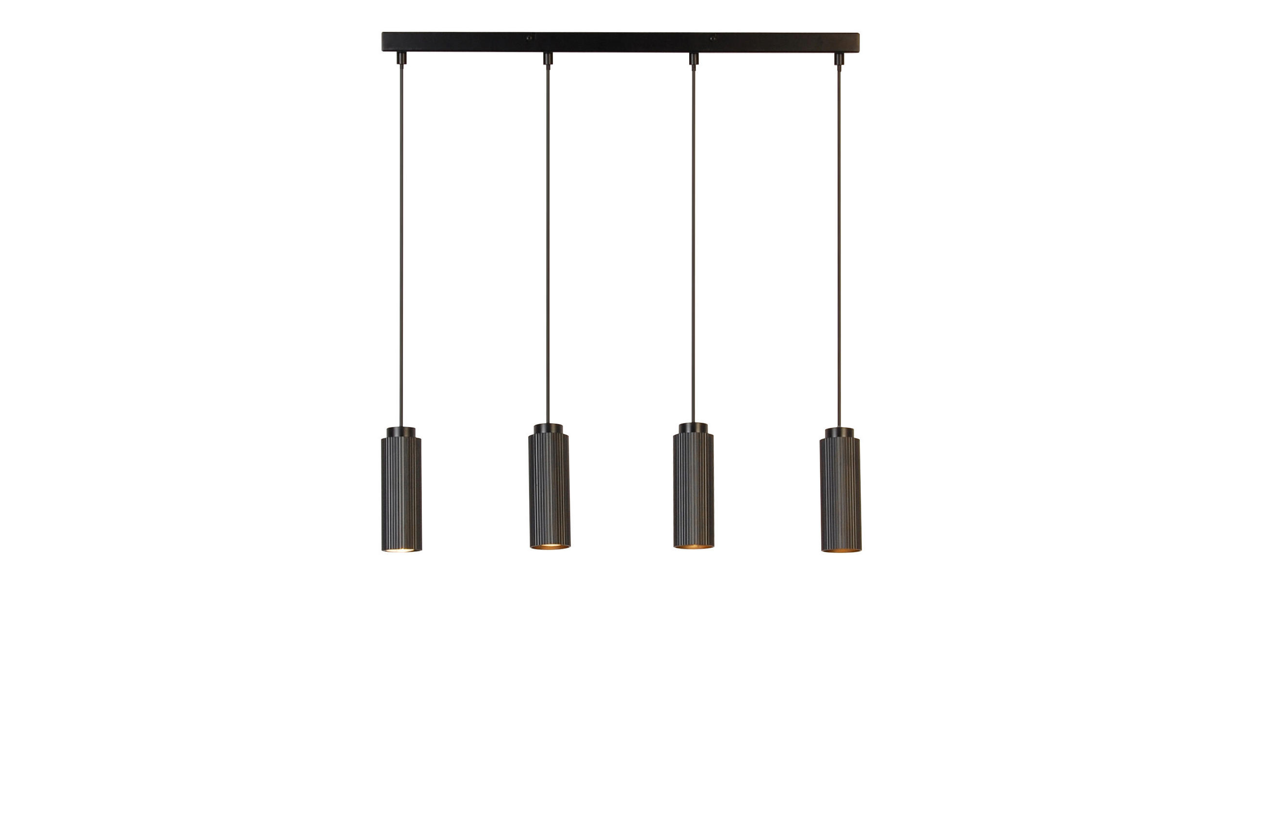 HÄNGELEUCHTE 65/9/120 cm   - Schwarz, Trend, Metall (65/9/120cm) - Novel