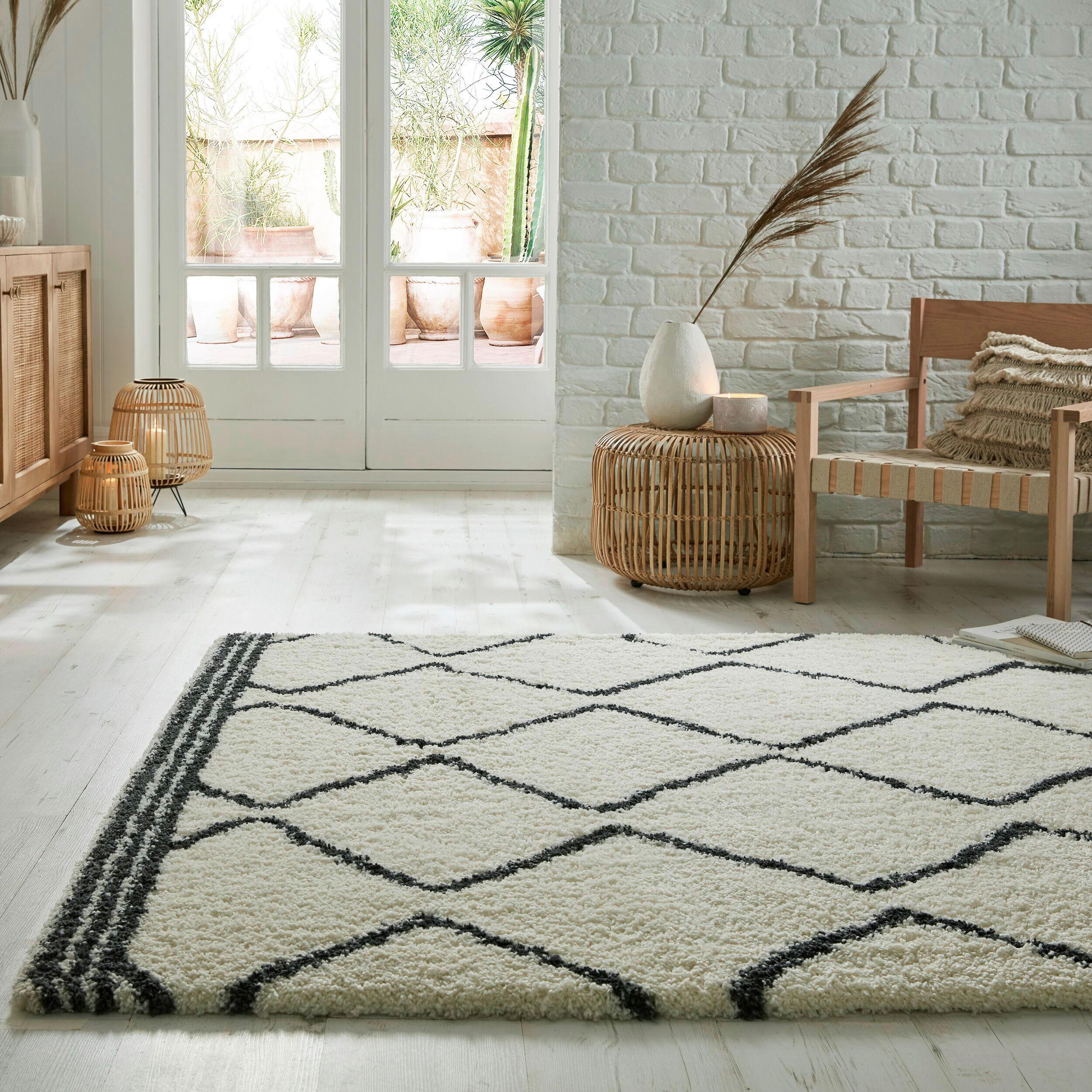 HOCHFLORTEPPICH 80/150 cm Atlas Creme  - Creme, KONVENTIONELL, Textil (80/150cm) - Xora