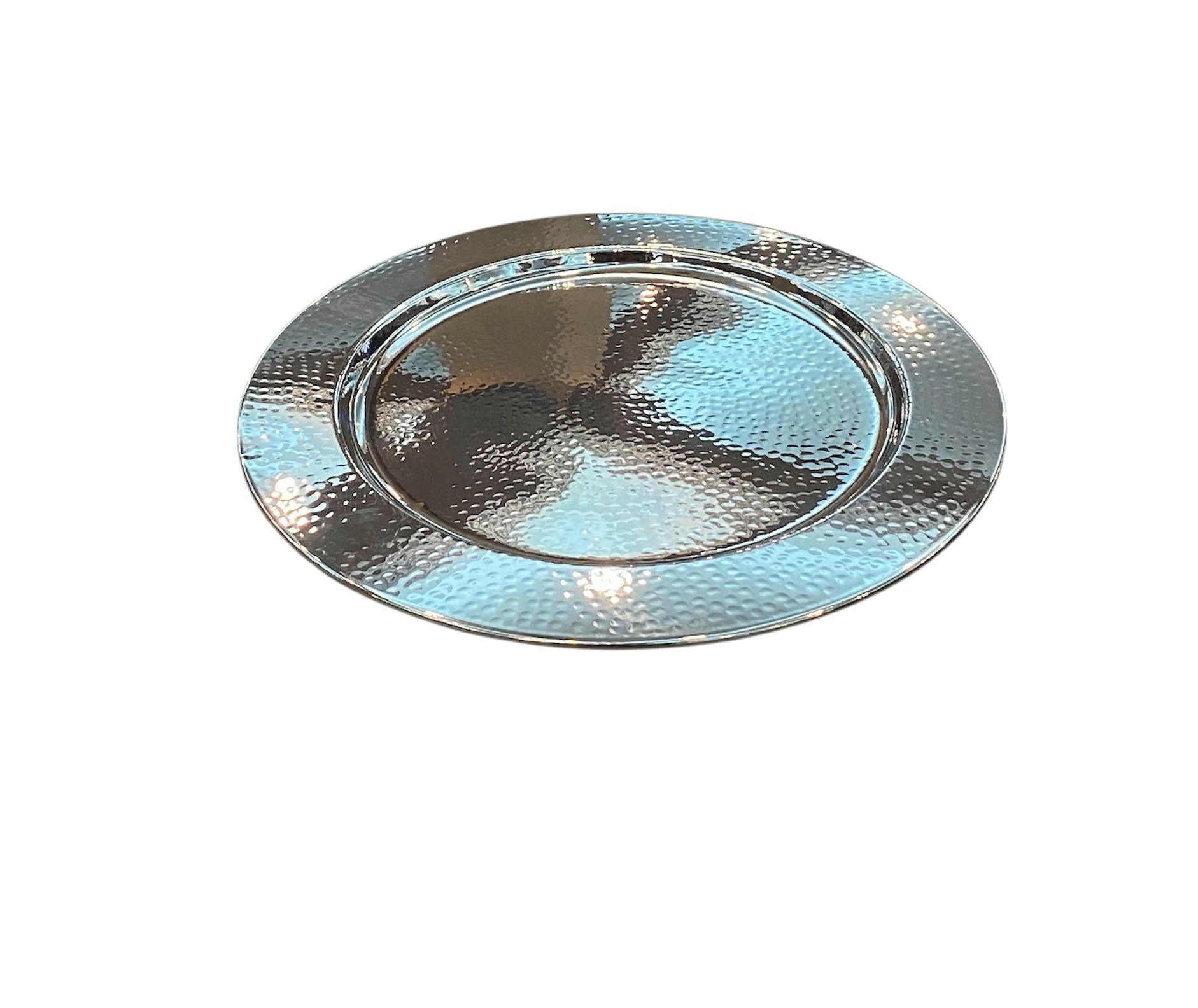 PLATZTELLER Metall  - Silberfarben, Basics, Metall (35cm) - Ambia Home