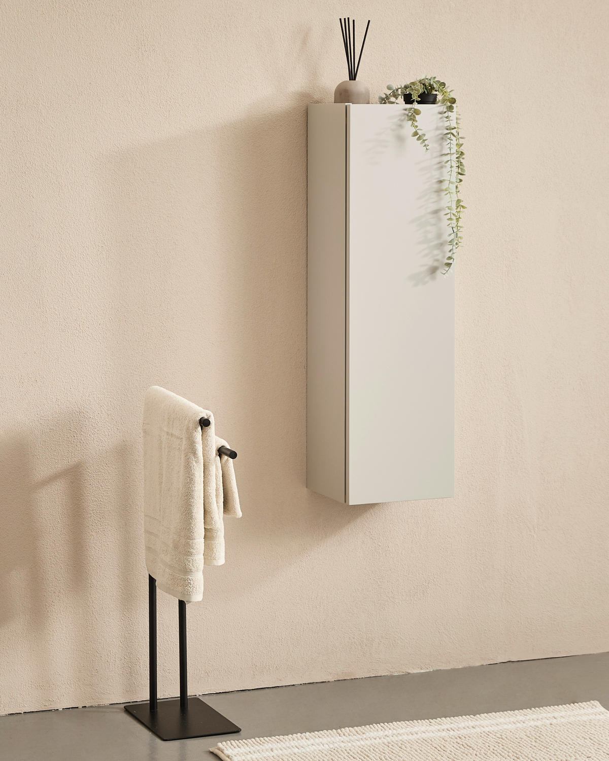 HIGHBOARD COAST  in 30/100/25 cm  - Kaschmir, MODERN, Holzwerkstoff (30/100/25cm) - MID.YOU