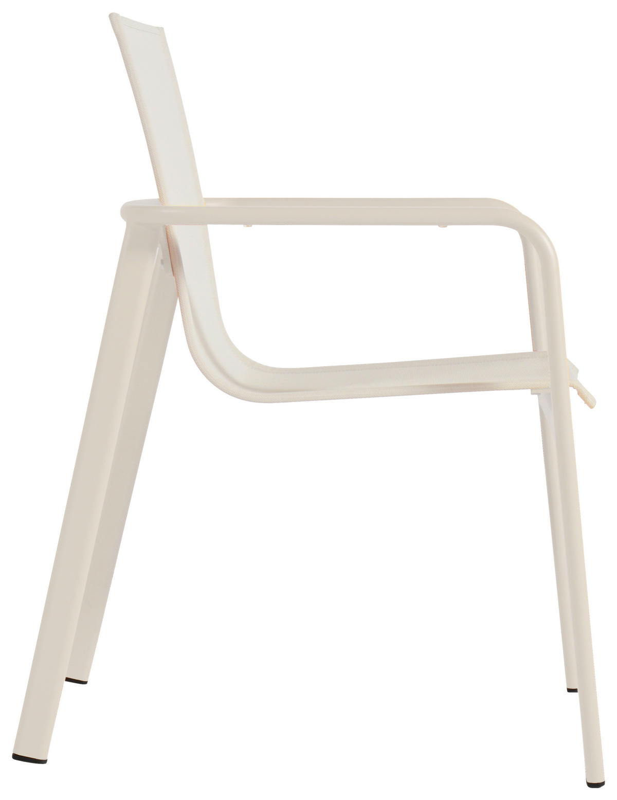 STAPELSESSEL Aluminium Beige  - Beige, Design, Textil/Metall (57/84/68cm) - Ambia Garden