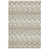 SÍKSZÖVÖTT SZŐNYEG  Olivia  - bézs/szürke, Lifestyle, textil (80/150cm) - Novel
