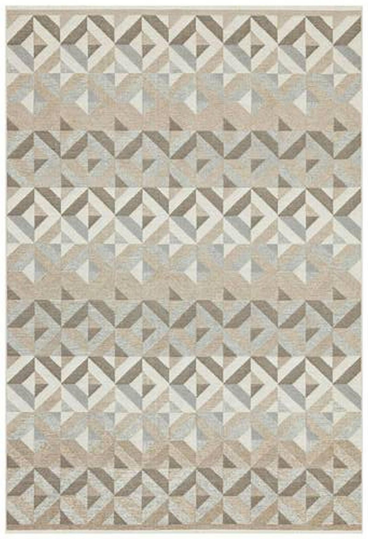 SÍKSZÖVÖTT SZŐNYEG  Olivia  - bézs/szürke, Lifestyle, textil (80/150cm) - Novel