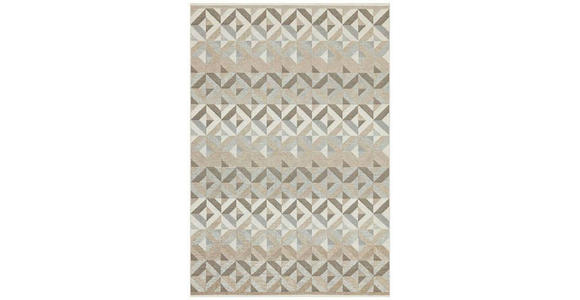 FLACHWEBETEPPICH 80/150 cm Olivia  - Beige/Grau, LIFESTYLE, Textil (80/150cm) - Novel