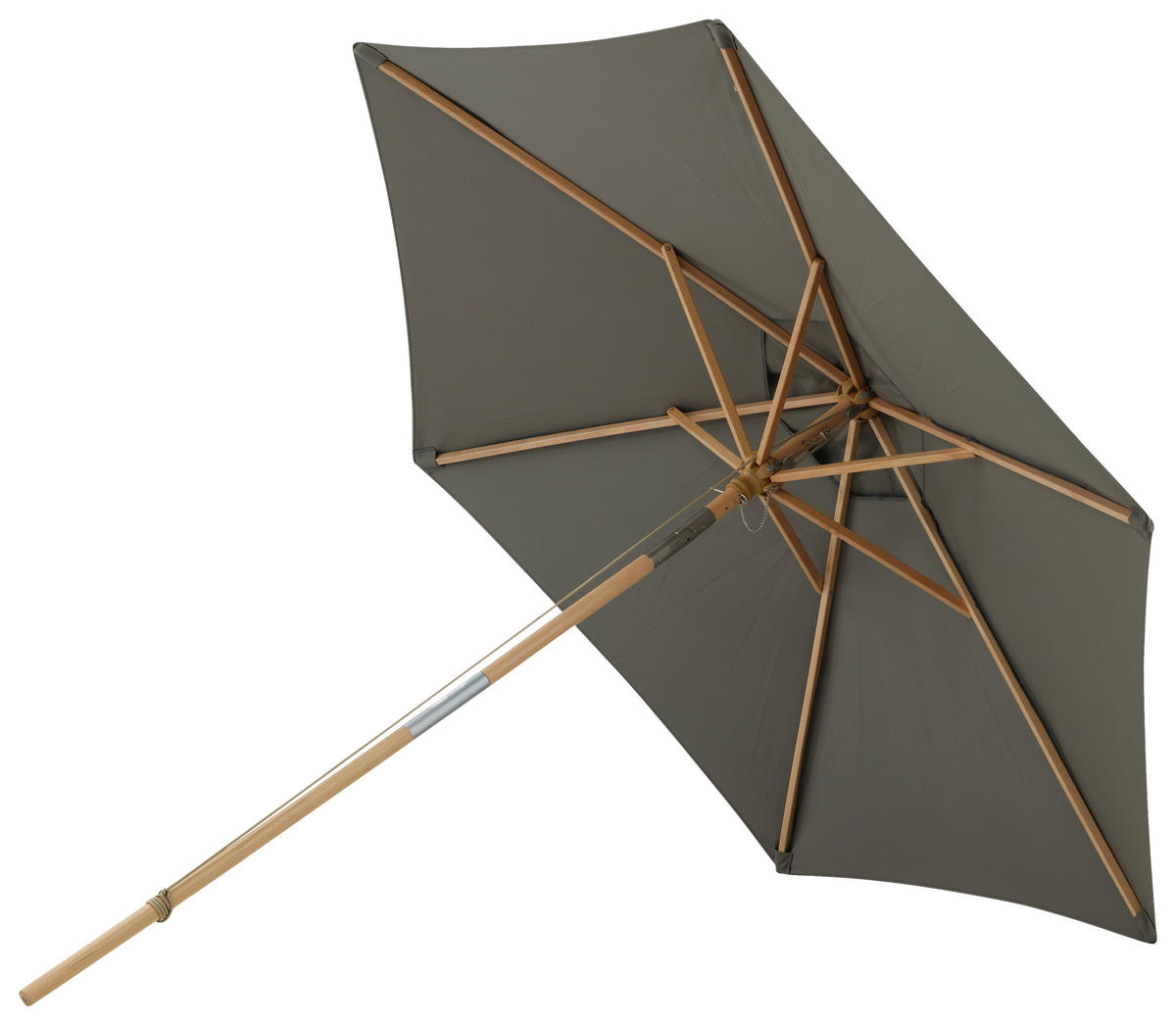 SONNENSCHIRM 250 cm  - Grau, KONVENTIONELL (250/232cm) - Gardenson