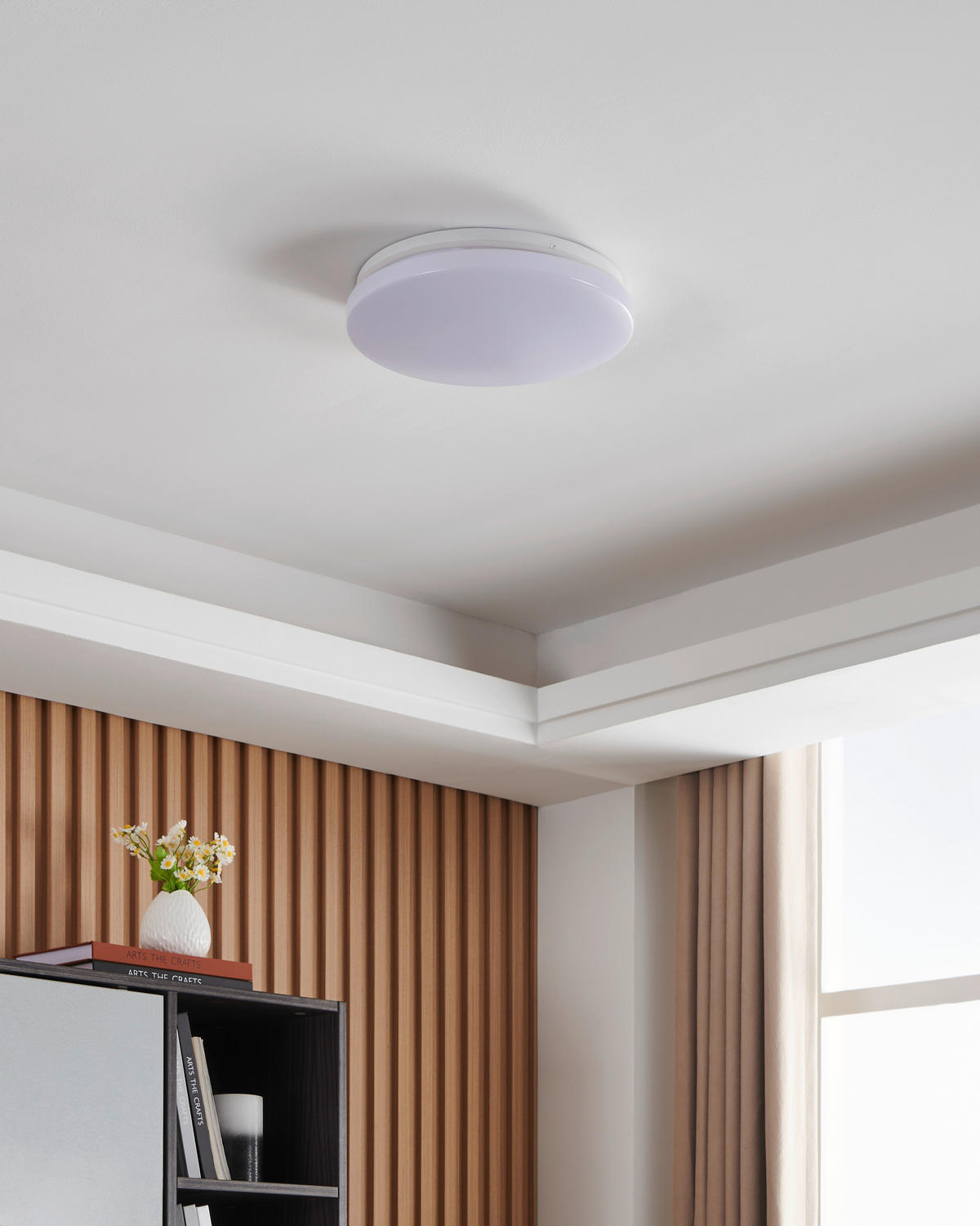 LED-DECKENLEUCHTE 31/5,5 cm  - Weiß, Basics, Kunststoff/Metall (31/5,5cm) - Eglo