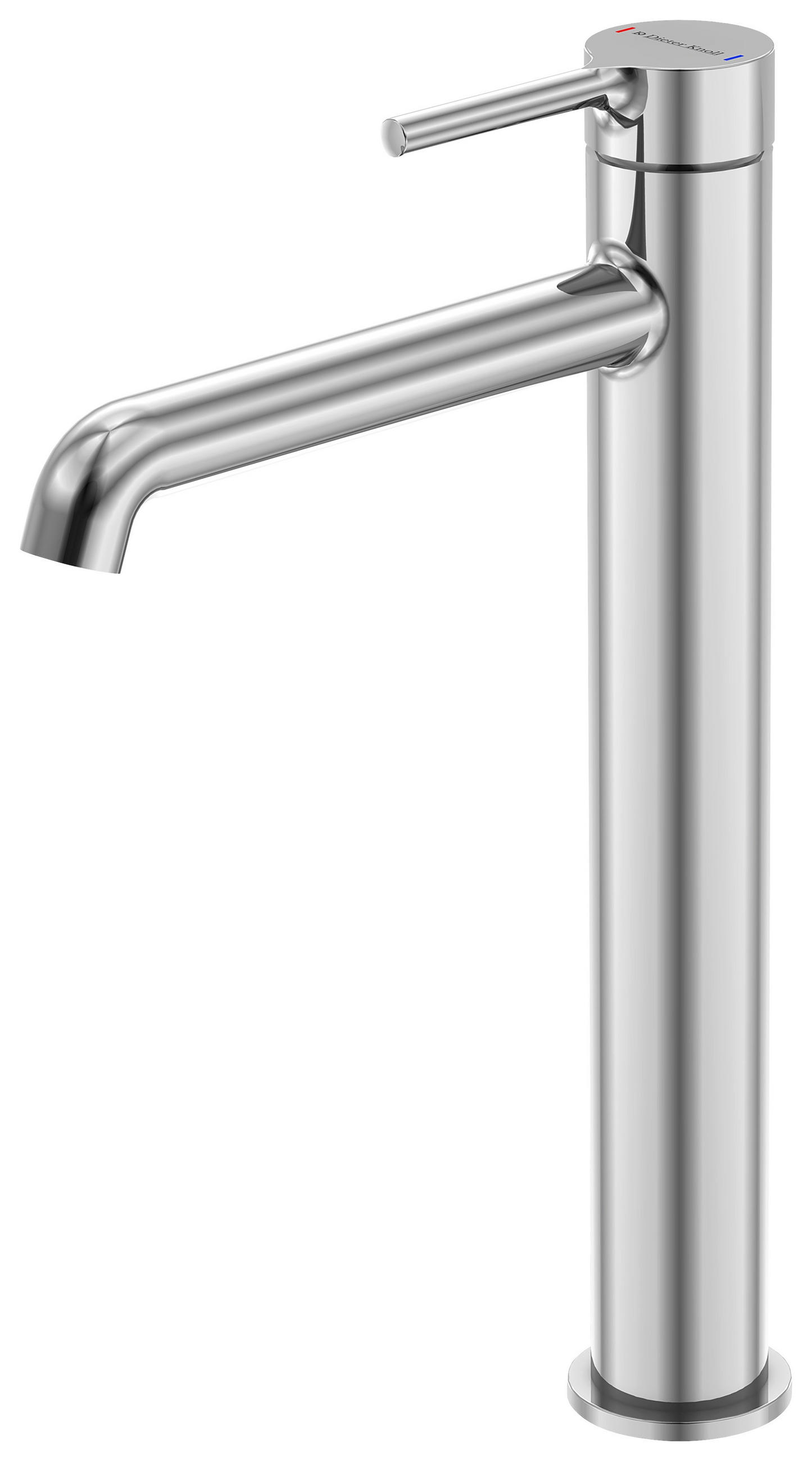 WASCHTISCHARMATUR 104 1700  - Chromfarben, MODERN, Metall (3,9/30,1/18,7cm) - Dieter Knoll