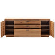 SIDEBOARD 210/84/44 cm  - Eichefarben/Anthrazit, Natur, Holz/Holzwerkstoff (210/84/44cm) - Linea Natura