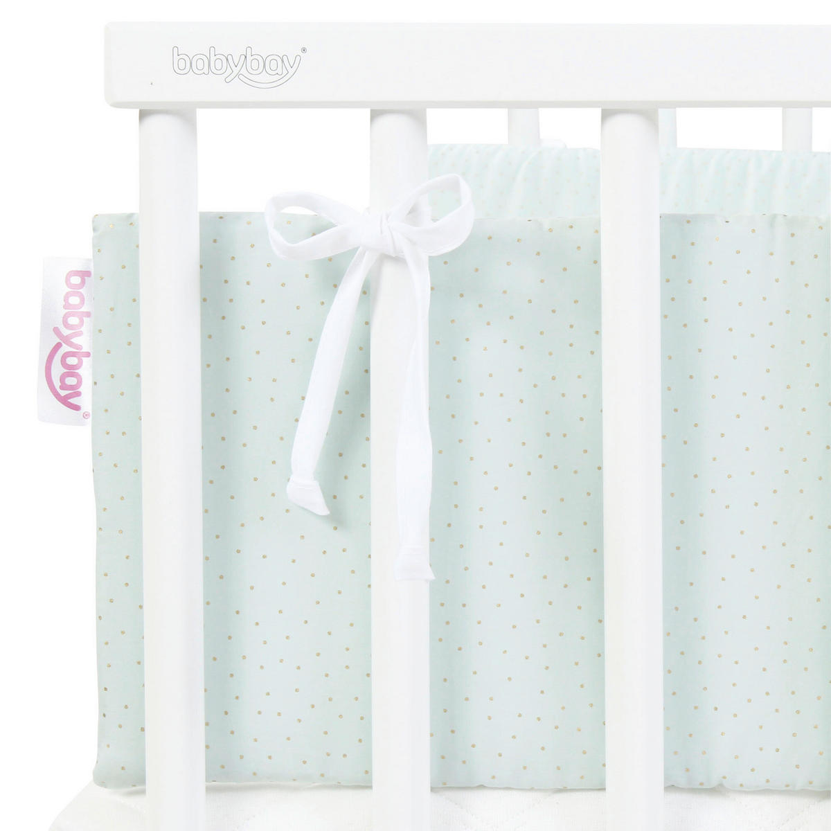 NESTCHEN   24/200 cm  - Mintgrün, Basics, Textil (24/200cm) - Babybay