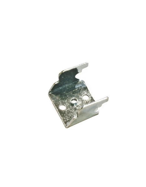 HÅLLARE  - aluminiumfärgad, Klassisk, metall (2,8cm)