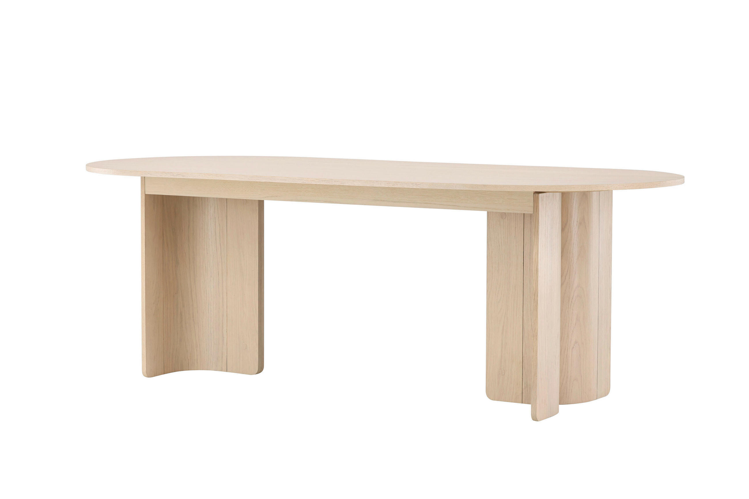 ESSTISCH in Holz 220/100/75 cm   - Weiß, MODERN, Holz (220/100/75cm) - Livetastic