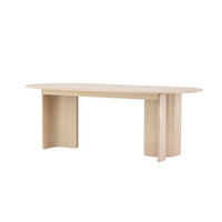 ESSTISCH in Holz 220/100/75 cm   - Weiß, MODERN, Holz (220/100/75cm) - Livetastic