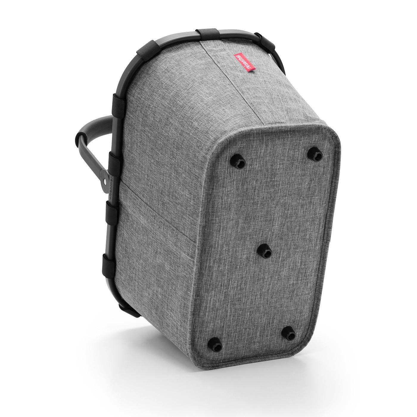 EINKAUFSKORB 22 L  - Grau, KONVENTIONELL, Textil/Metall (49/29/28cm) - Reisenthel