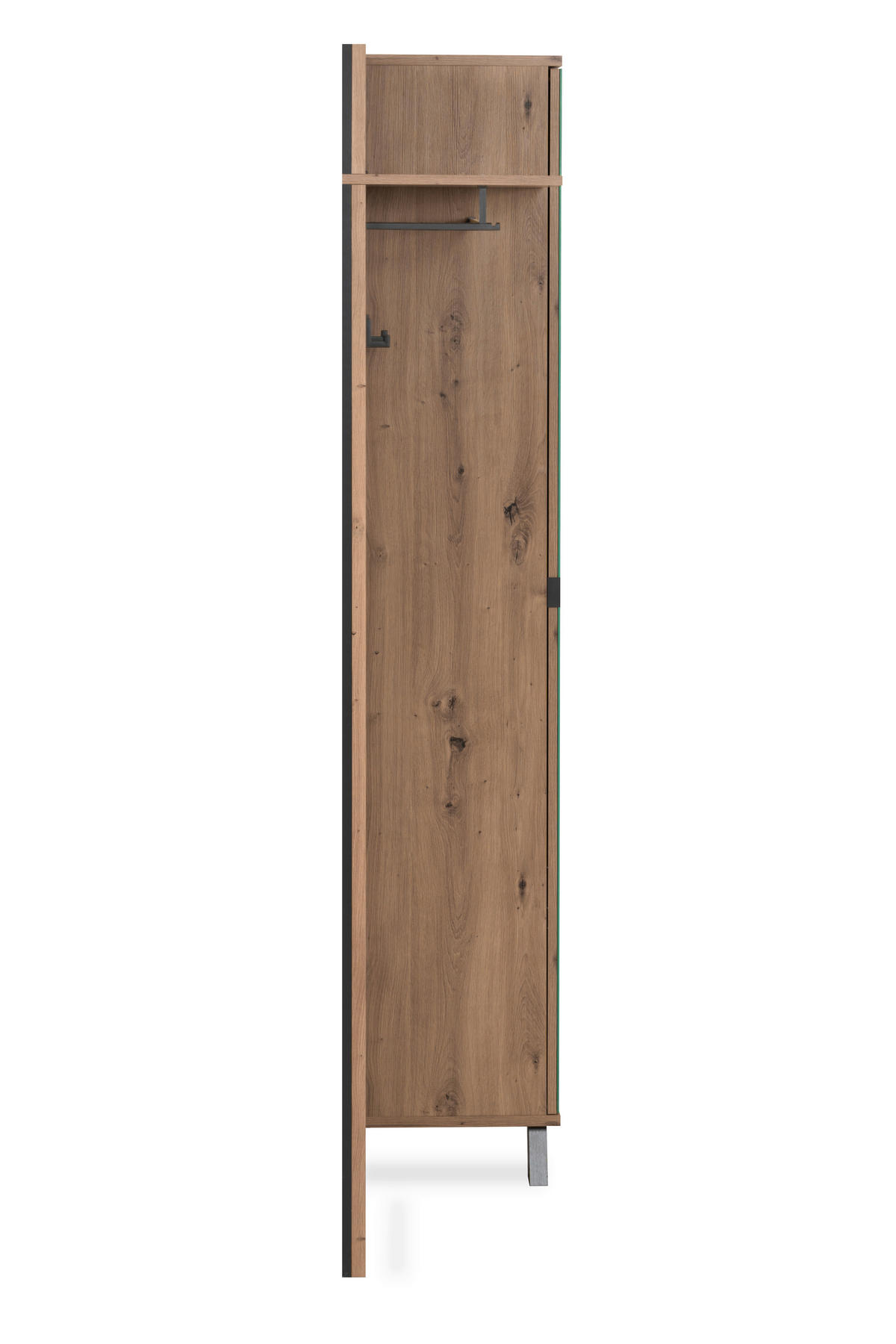 GARDEROBE  in 80/190/37 cm  - Anthrazit, Design, Holzwerkstoff (80/190/37cm) - MID.YOU