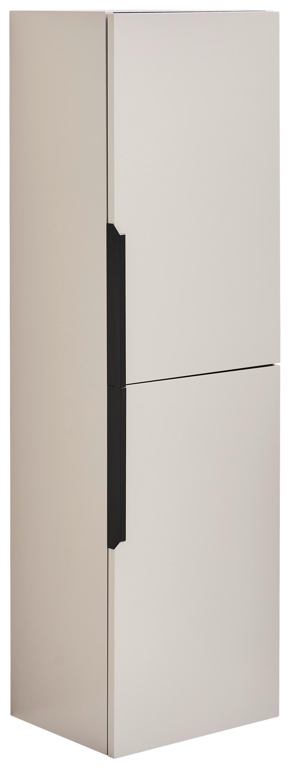 MIDISCHRANK 40/138/32 cm  - Beige/Schwarz, MODERN, Glas/Holzwerkstoff (40/138/32cm) - MID.YOU