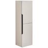 MIDISCHRANK 40/138/32 cm  - Beige/Schwarz, MODERN, Glas/Holzwerkstoff (40/138/32cm) - MID.YOU