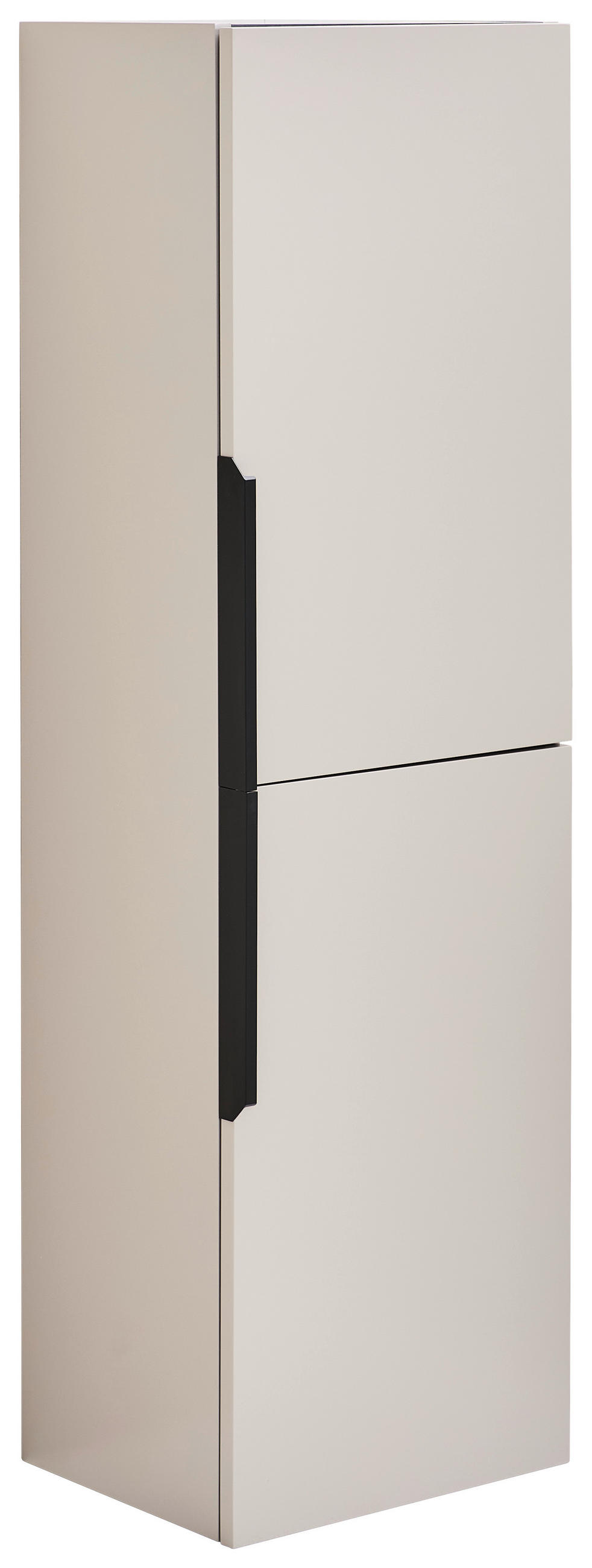 MIDISCHRANK 40/138/32 cm  - Beige/Schwarz, MODERN, Glas/Holzwerkstoff (40/138/32cm) - MID.YOU