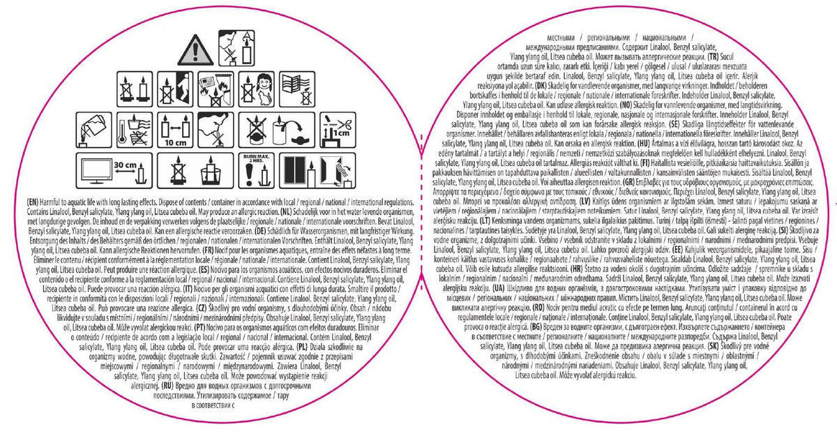 DOFTLJUS vanilj, tallbarr, bomull  - vit/grå, Basics, paraffin/keramik (9/9cm)