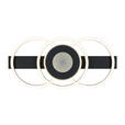 LED-DECKENLEUCHTE 60/28/6,5 cm  - Schwarz, Basics, Kunststoff/Metall (60/28/6,5cm) - Boxxx